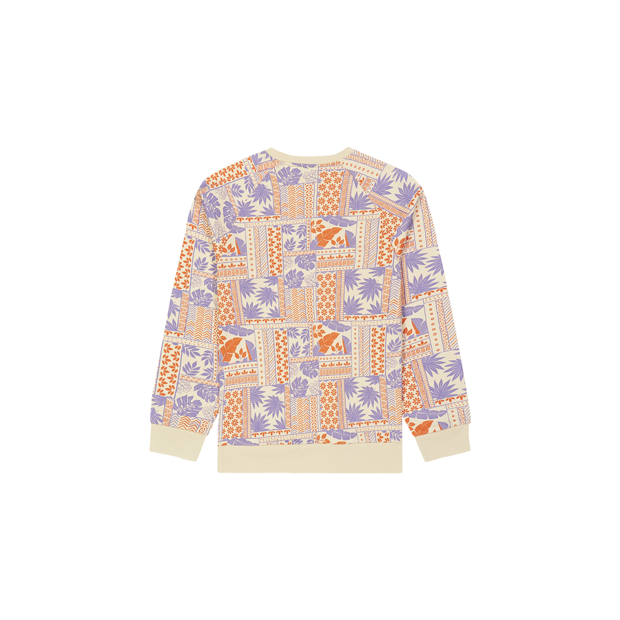 WAKARA PRINTED CREW __color:Jungle_Canopy_Print#5