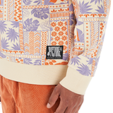 WAKARA PRINTED CREW __color:Jungle_Canopy_Print#3