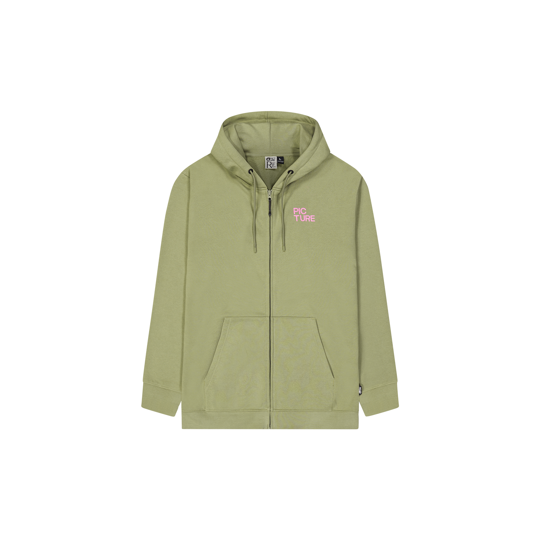 ENDAKO ZIP HOODIE __color:Aloe#8