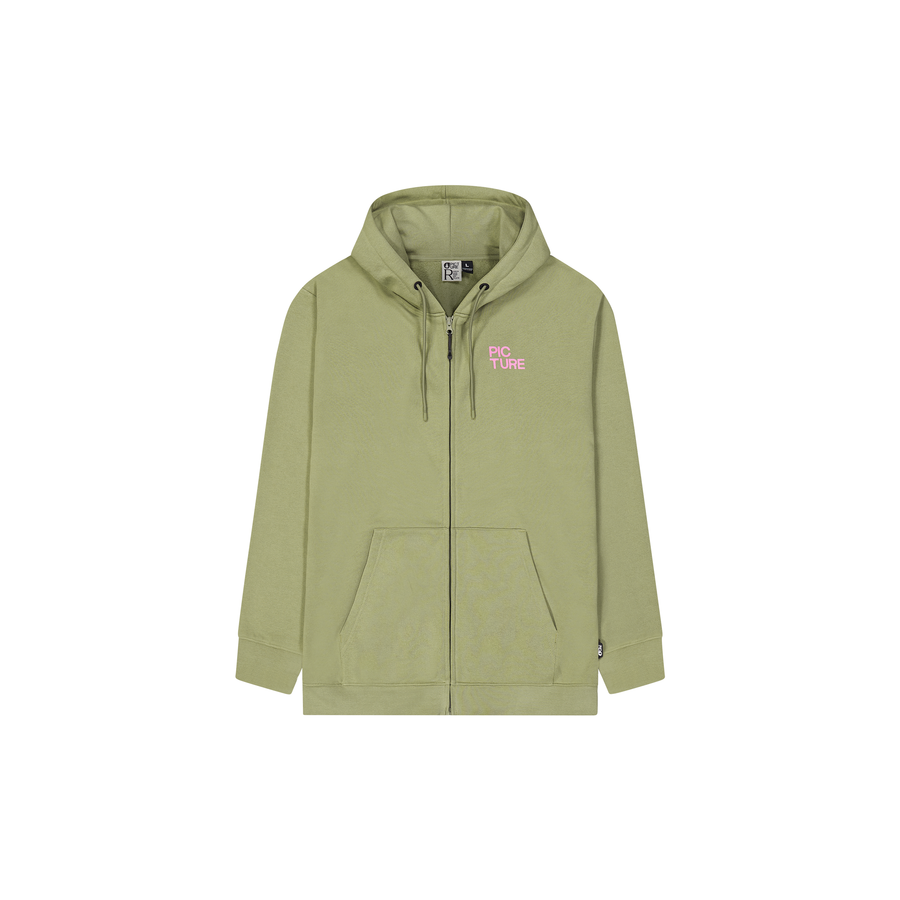 ENDAKO ZIP HOODIE __color:Aloe#8
