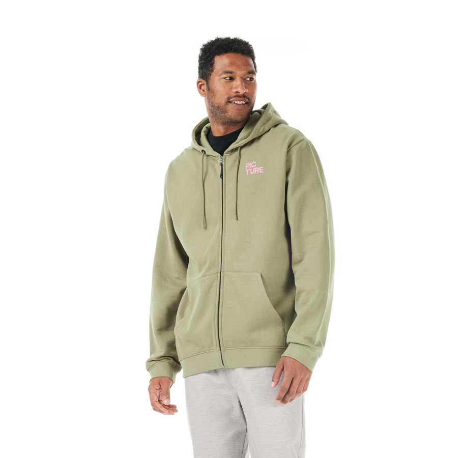 ENDAKO ZIP HOODIE __color:Aloe#3