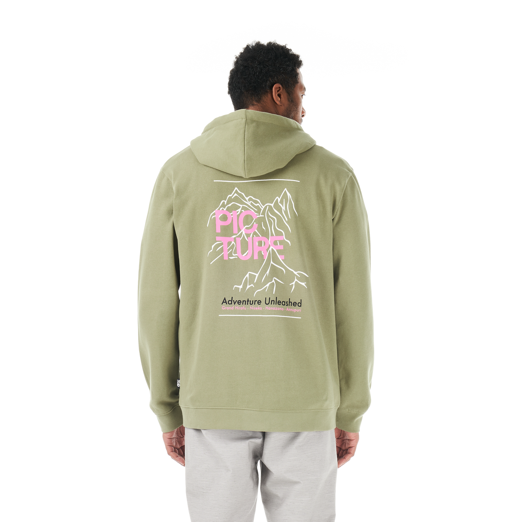 ENDAKO ZIP HOODIE __color:Aloe#4