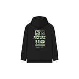 ENDAKO ZIP HOODIE __color:Black#16