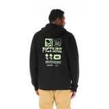 ENDAKO ZIP HOODIE __color:Black#11