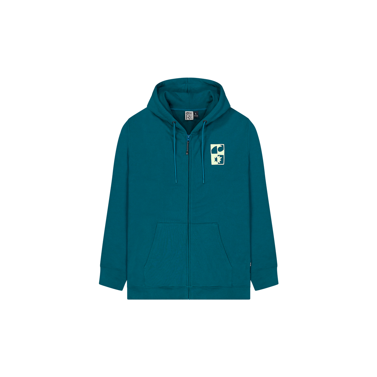 ENDAKO ZIP HOODIE __color:Deep_Water#20