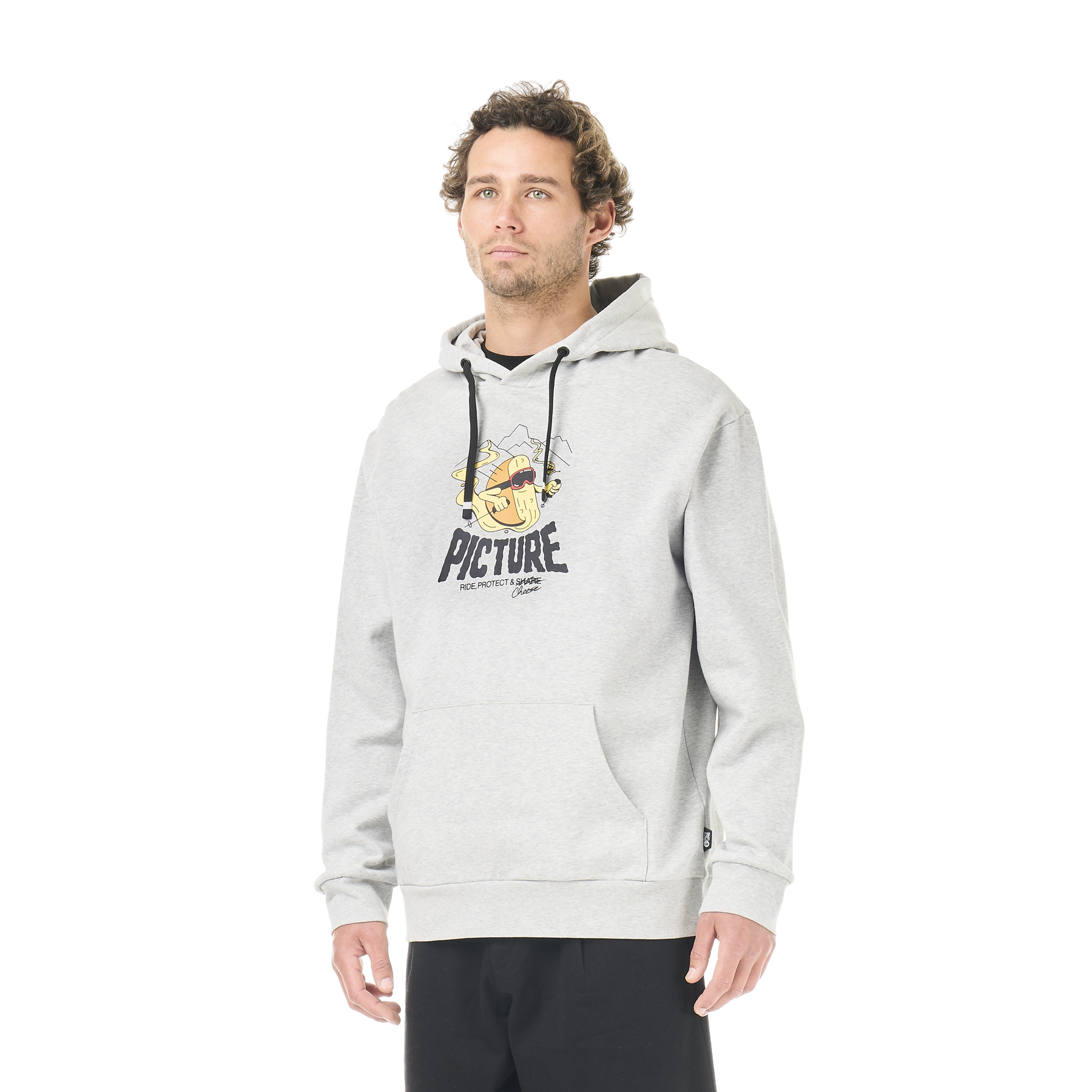 CHEASY HOODIE __color:Grey_Melange#6