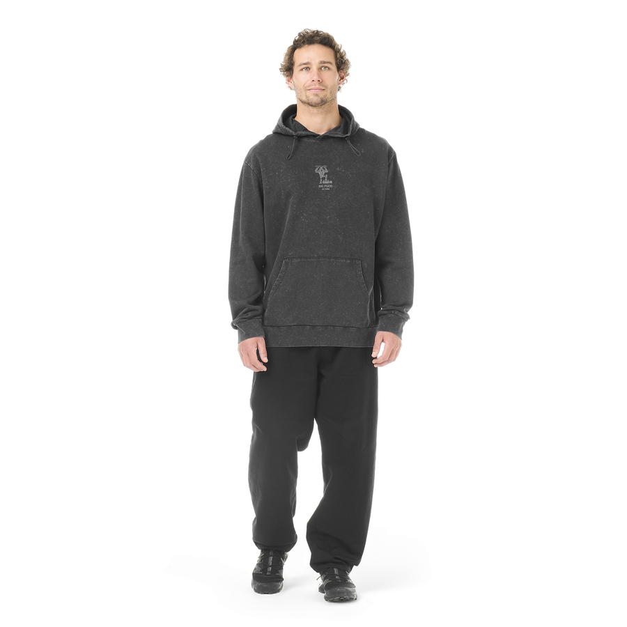 BIGFOOT HOODIE __color:Black_Washed#1