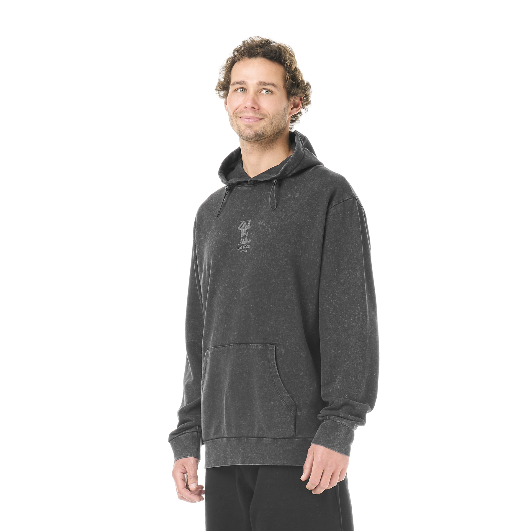 BIGFOOT HOODIE __color:Black_Washed#0