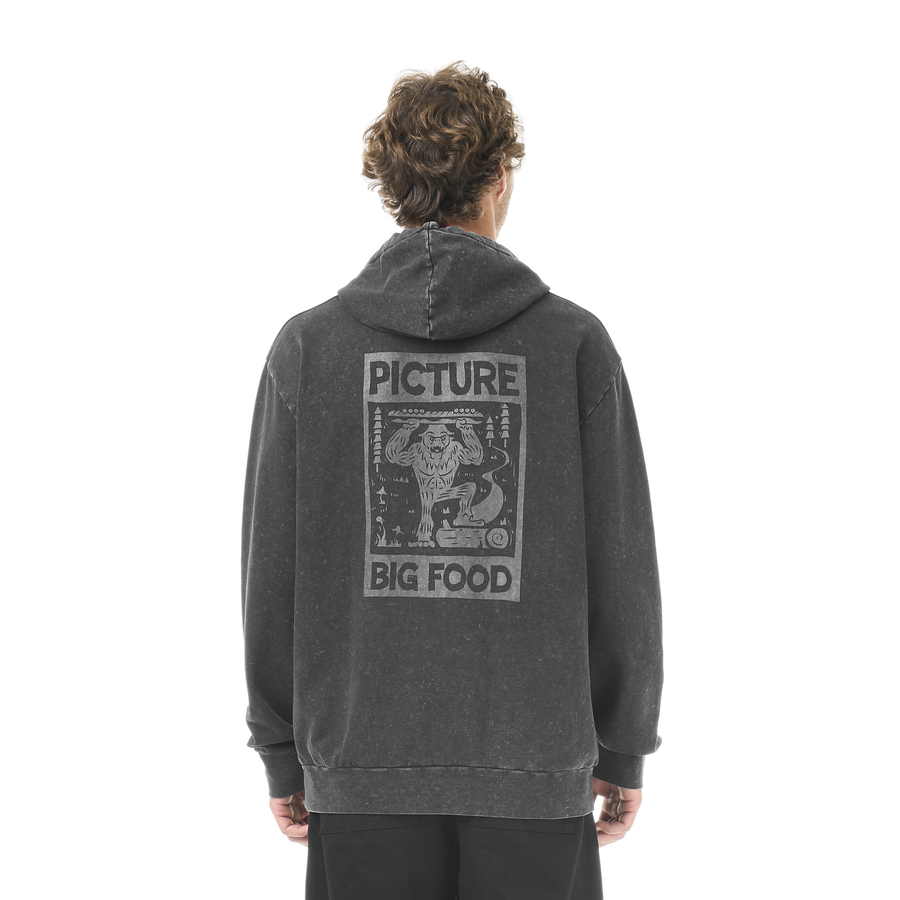 BIGFOOT HOODIE __color:Black_Washed#2