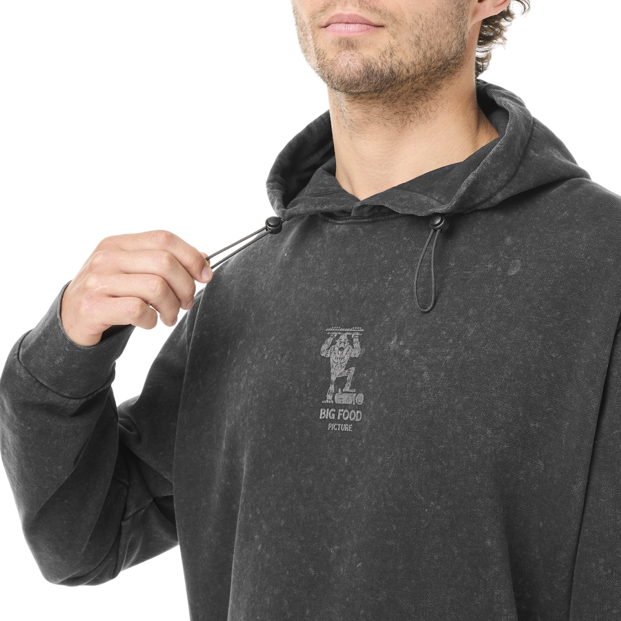 BIGFOOT HOODIE __color:Black_Washed#4