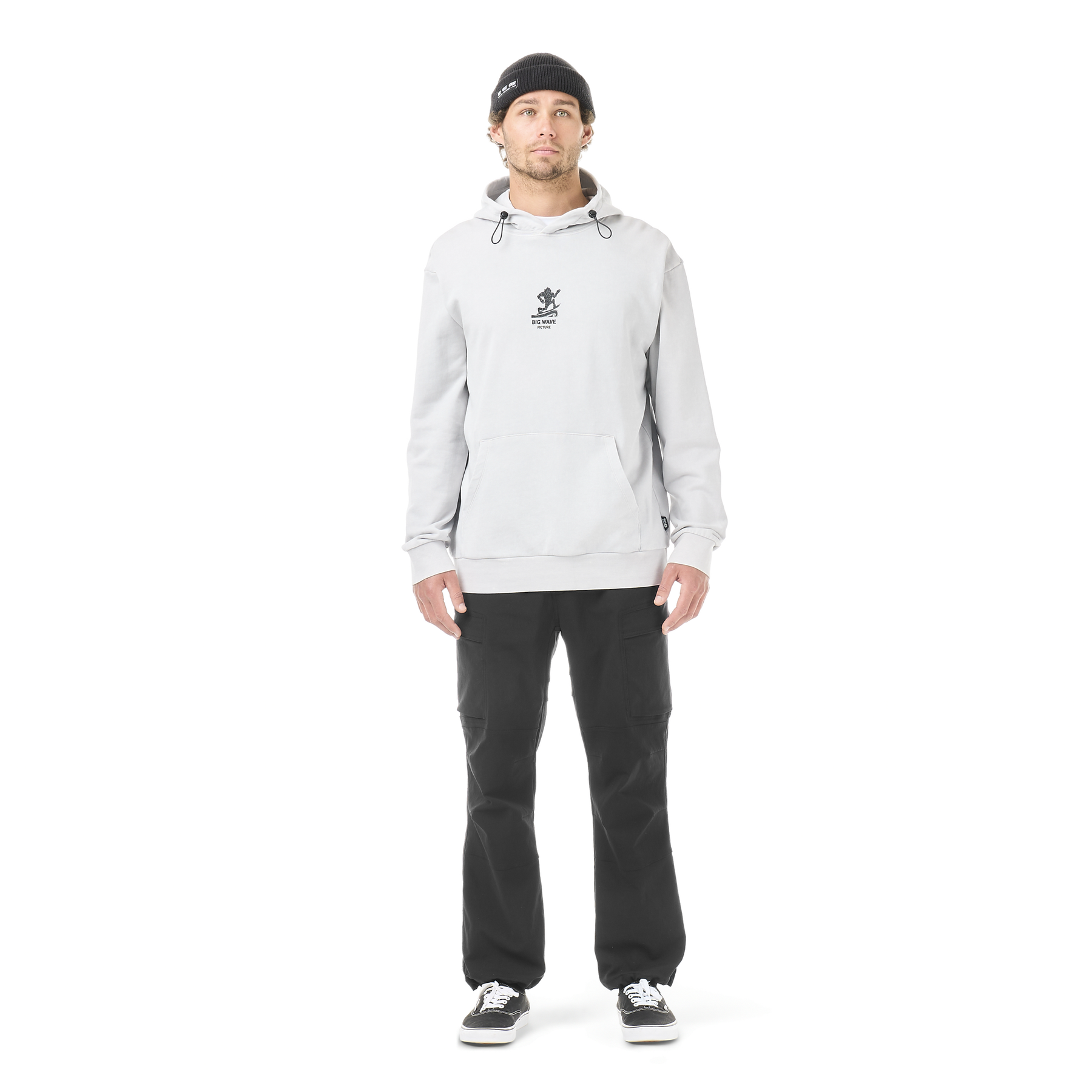 BIGFOOT HOODIE __color:Vapor_Grey_Washed#8