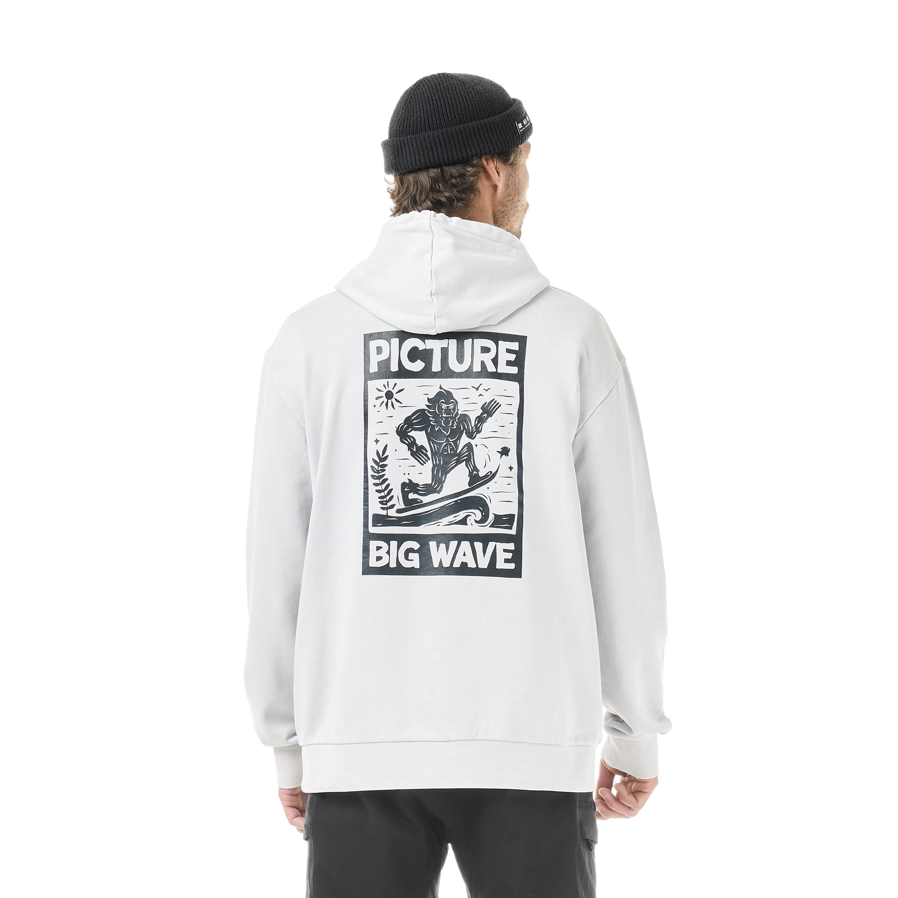 BIGFOOT HOODIE __color:Vapor_Grey_Washed#9