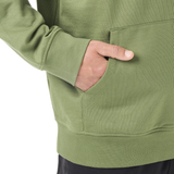 D&S PLUSH HOODIE __color:Olivine#2