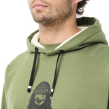 D&S PLUSH HOODIE __color:Olivine#3