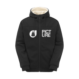BASEMENT PLUSH ZIP HOODIE __color:Black#6