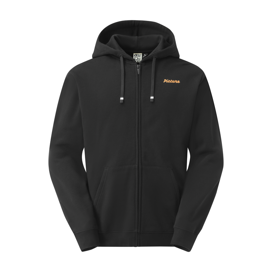 FORESKA ZIP HOODIE __color:Black#5