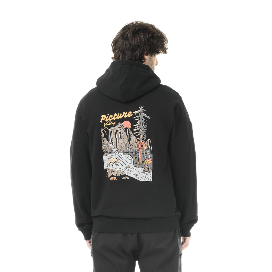 FORESKA ZIP HOODIE __color:Black#1