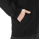 FORESKA ZIP HOODIE __color:Black#3