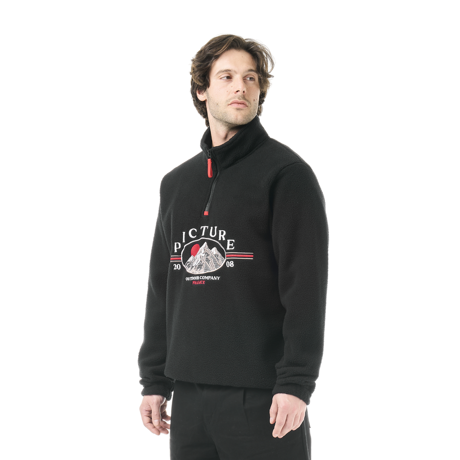 GAMVIK FLEECE CREW __color:Black#0