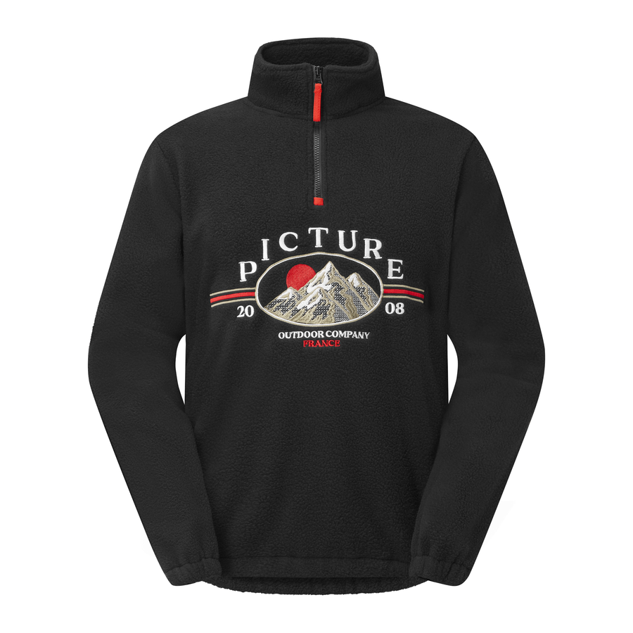 GAMVIK FLEECE CREW __color:Black#4