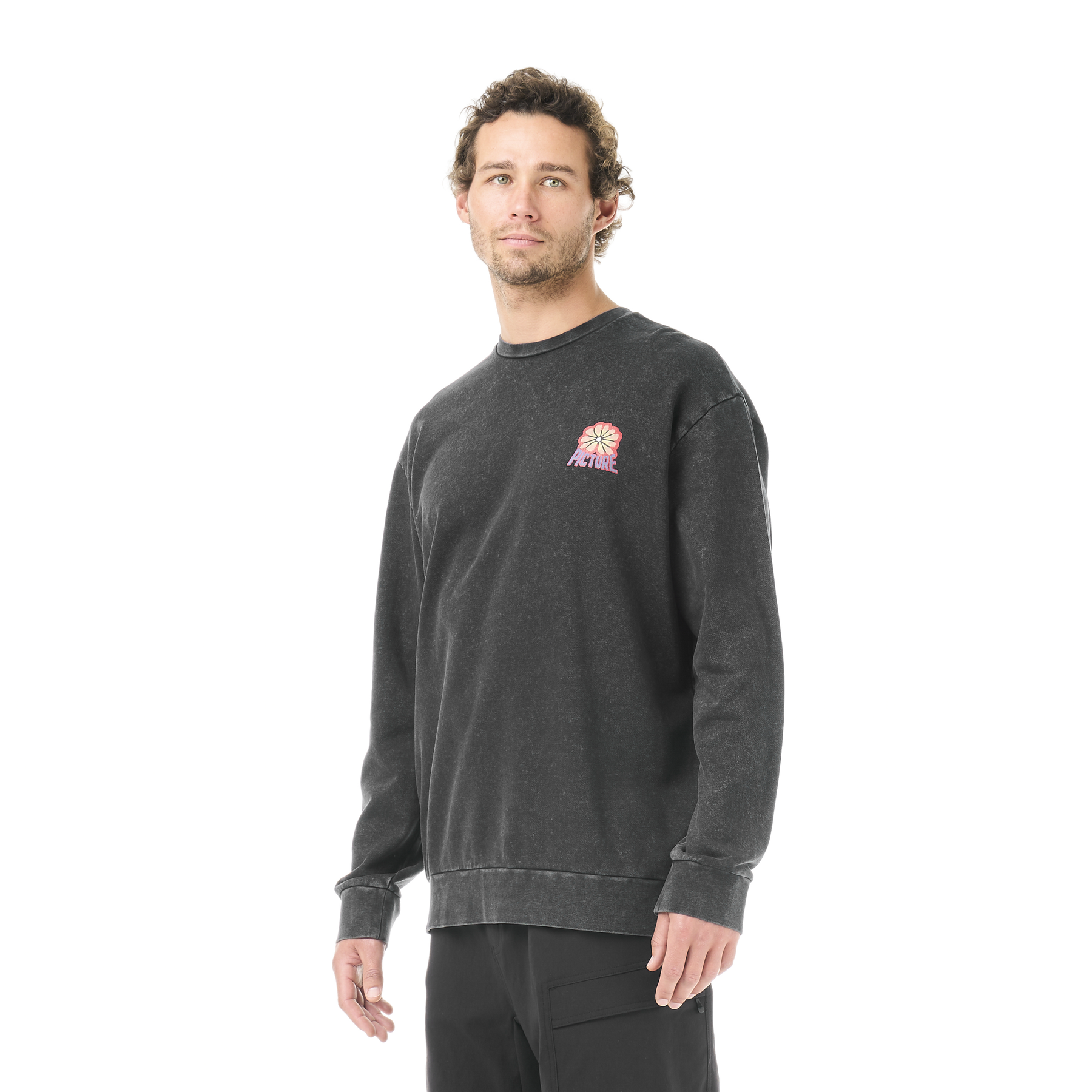 KARO CREW __color:Black_Washed#1