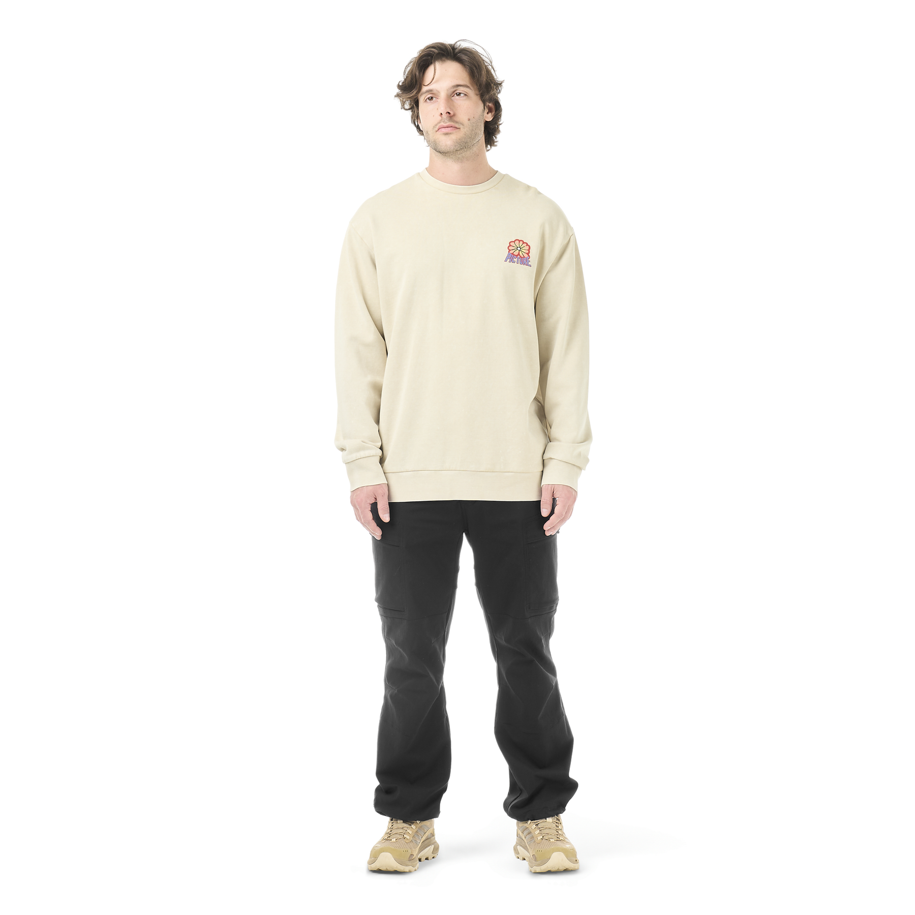 KARO CREW __color:Pure_Cashmere_Washed#10