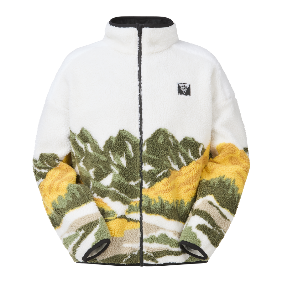 HAFDALS ZIP FLEECE __color:Grape_Leaf#6