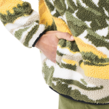 HAFDALS ZIP FLEECE __color:Grape_Leaf#3