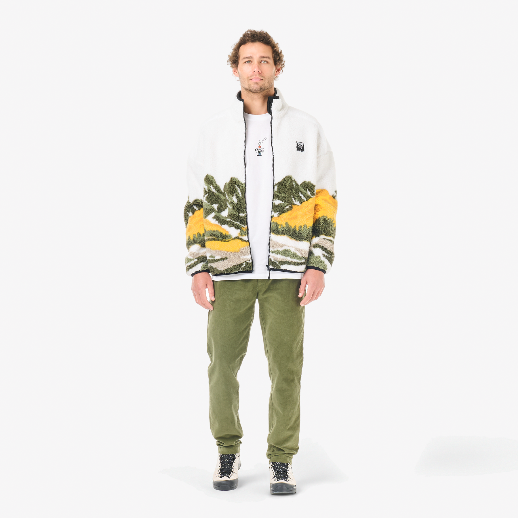 HAFDALS ZIP FLEECE
