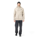 YINNI PLUSH ZIP HOODIE __color:Pure_Cashmere#1