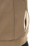 YINNI PLUSH ZIP HOODIE __color:Shitake#13