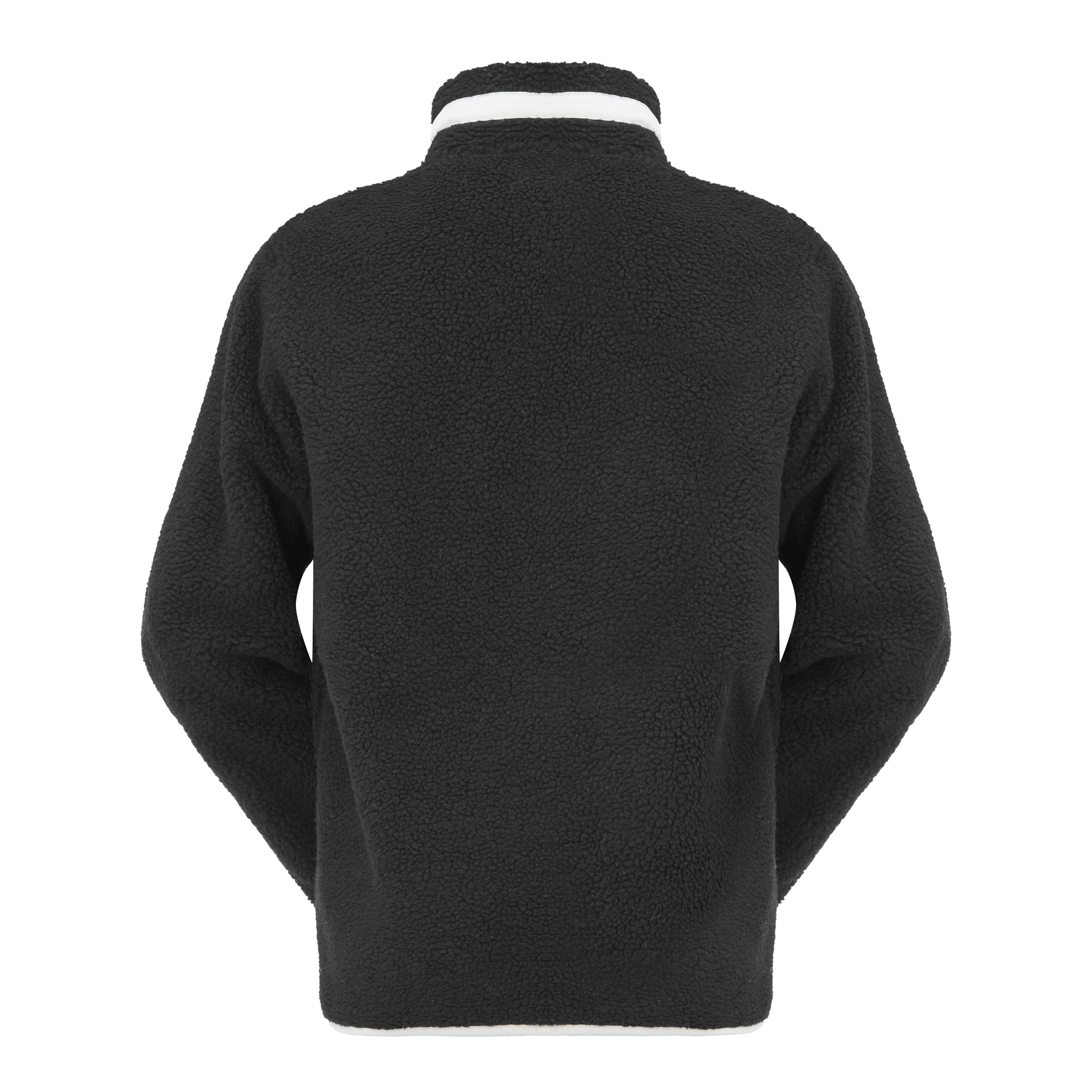 PMBTON ZIP FLEECE __color:Black_/_Olivine#6