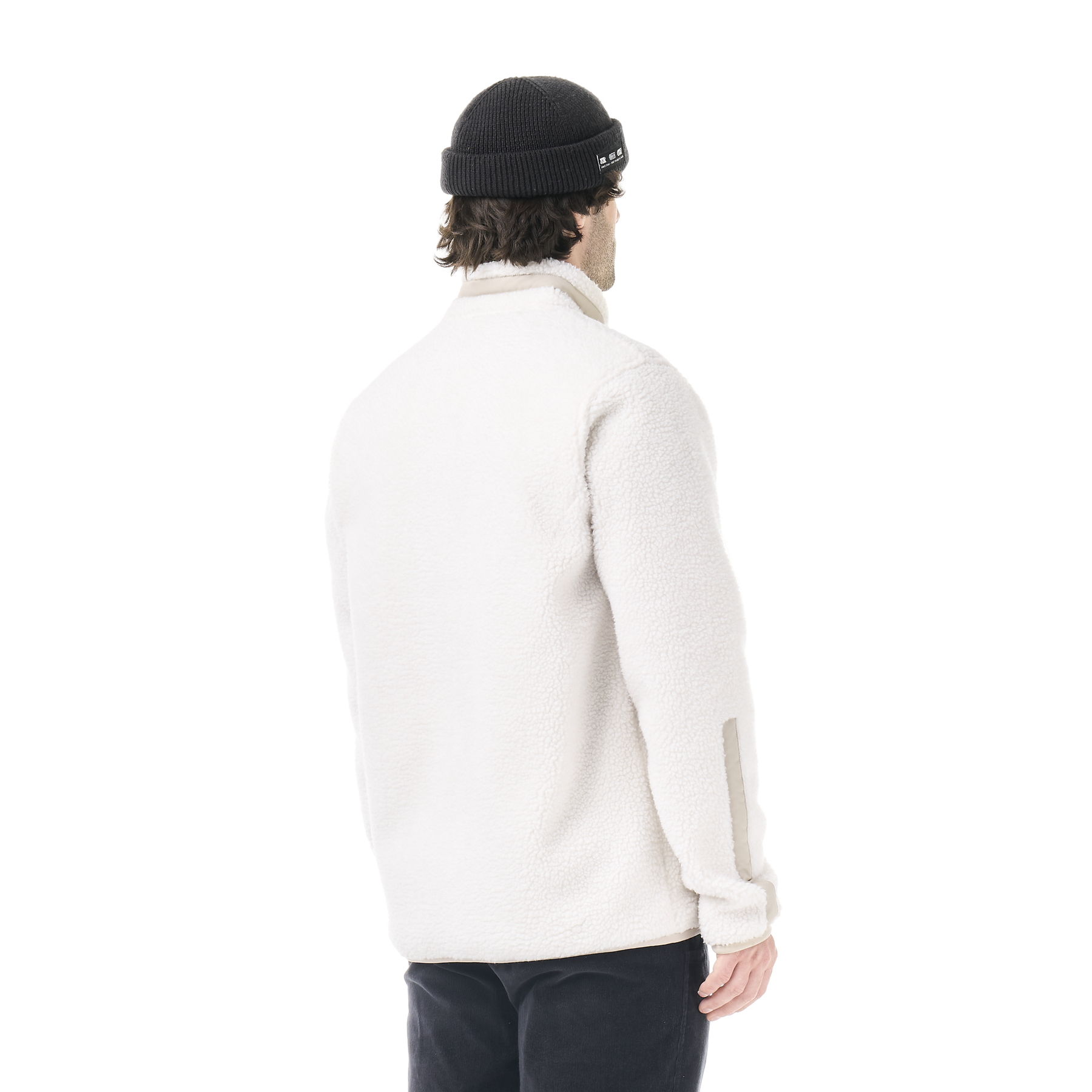 PMBTON ZIP FLEECE __color:Tofu_/_Vintage_Indigo#10