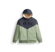 BASEMENT PLUSH ZIP HOODIE __color:Dark_Blue_Green_Spray#28