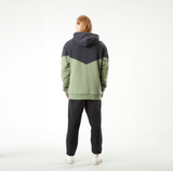 BASEMENT PLUSH ZIP HOODIE __color:Dark_Blue_Green_Spray#25