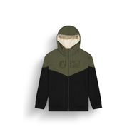 BASEMENT PLUSH ZIP HOODIE __color:Tobacco_Black#56