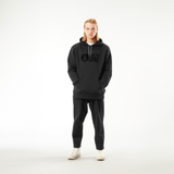 BASEMENT FLOCK HOODIE __color:Black#14