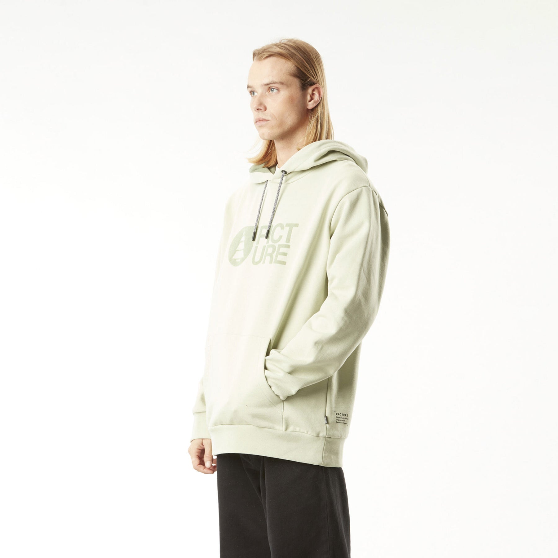 BASEMENT FLOCK HOODIE __color:Desert_Sage#29
