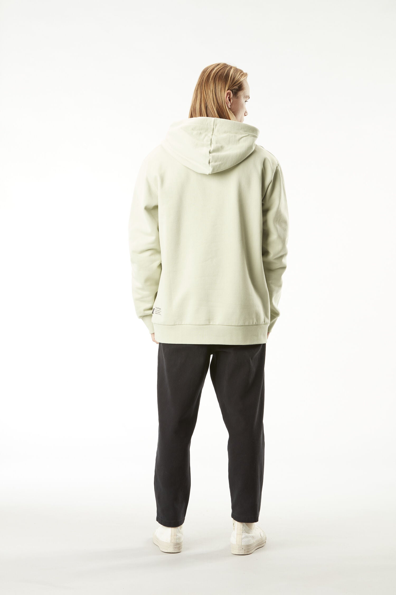 BASEMENT FLOCK HOODIE __color:Desert_Sage#31