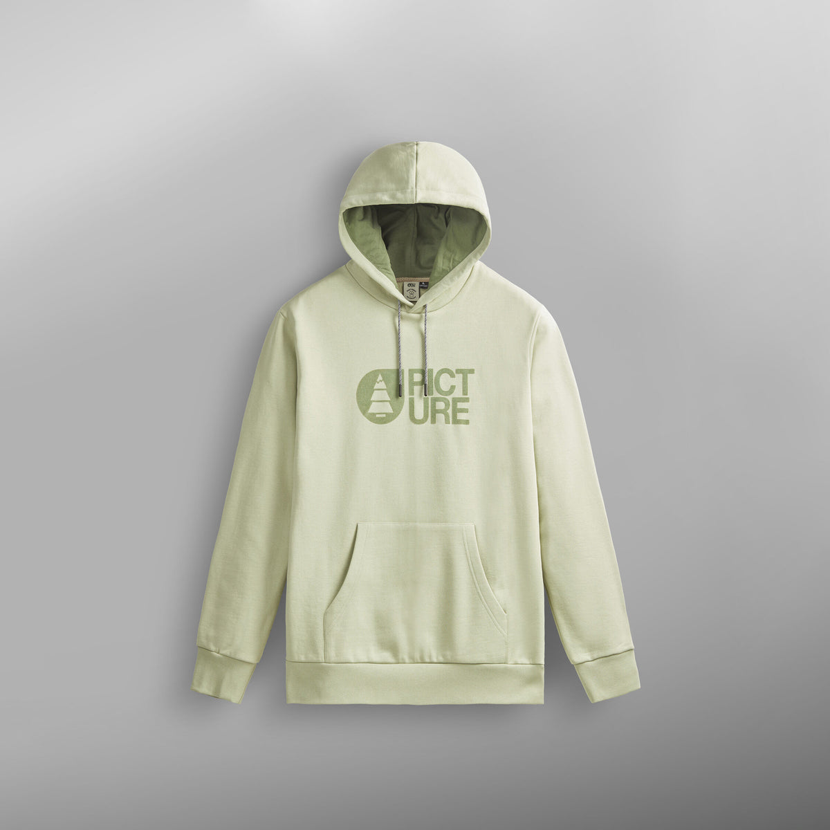 BASEMENT FLOCK HOODIE __color:Desert_Sage#32