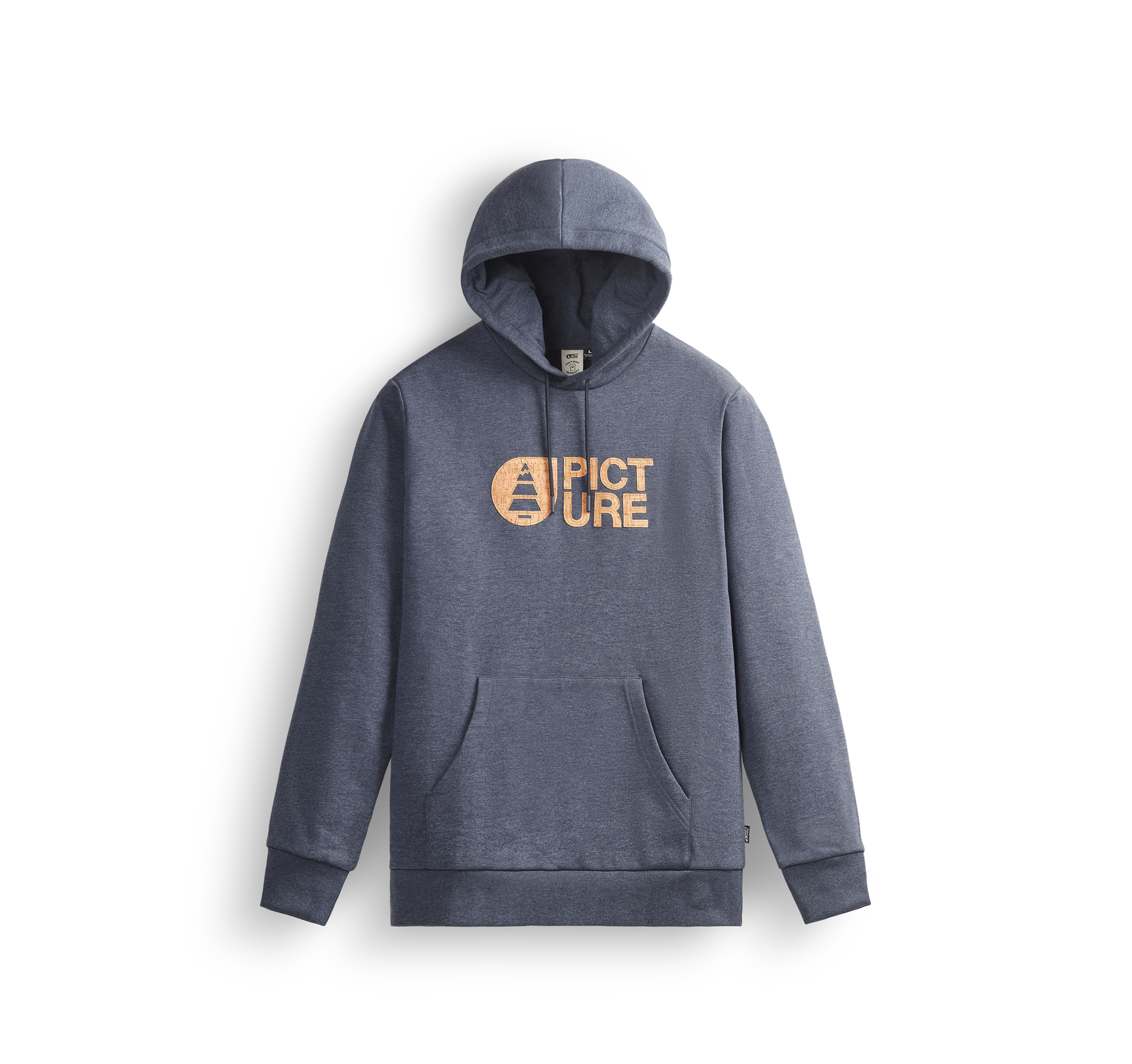 BASEMENT CORK HOODIE __color:Dark_Blue_Melange#26