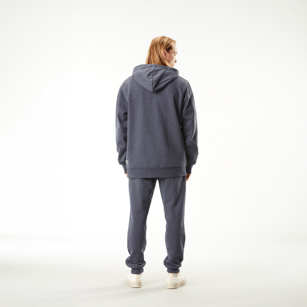 BASEMENT CORK HOODIE __color:Dark_Blue_Melange#21