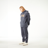 BASEMENT CORK HOODIE __color:Dark_Blue_Melange#22
