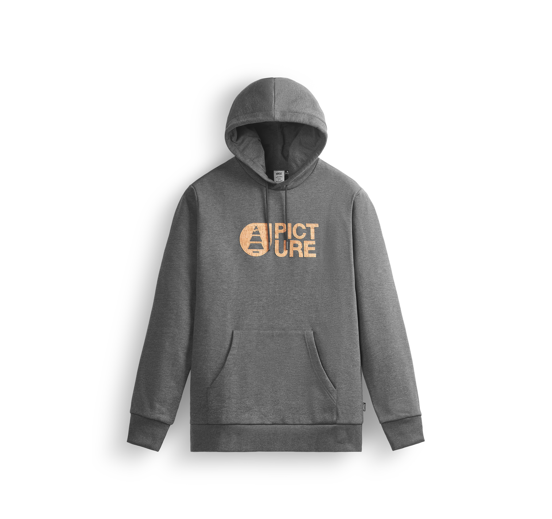 BASEMENT CORK HOODIE __color:Dark_Grey_Melange#34