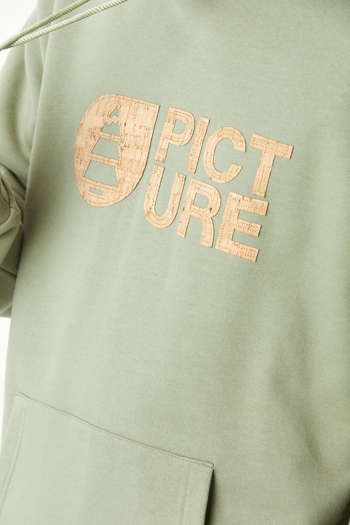 BASEMENT CORK HOODIE __color:Green_Spray#38