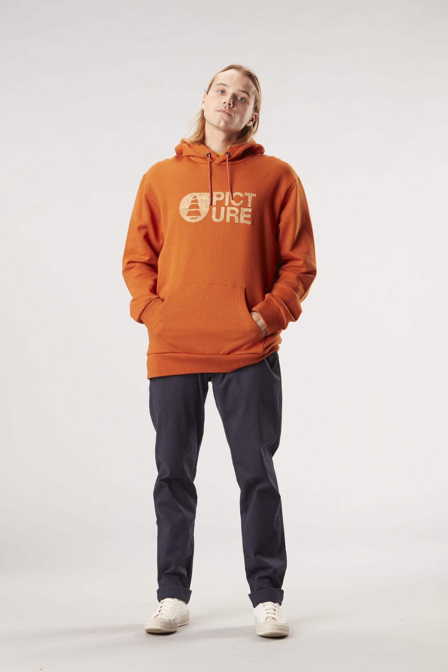 BASEMENT CORK HOODIE __color:Red_Clay#56