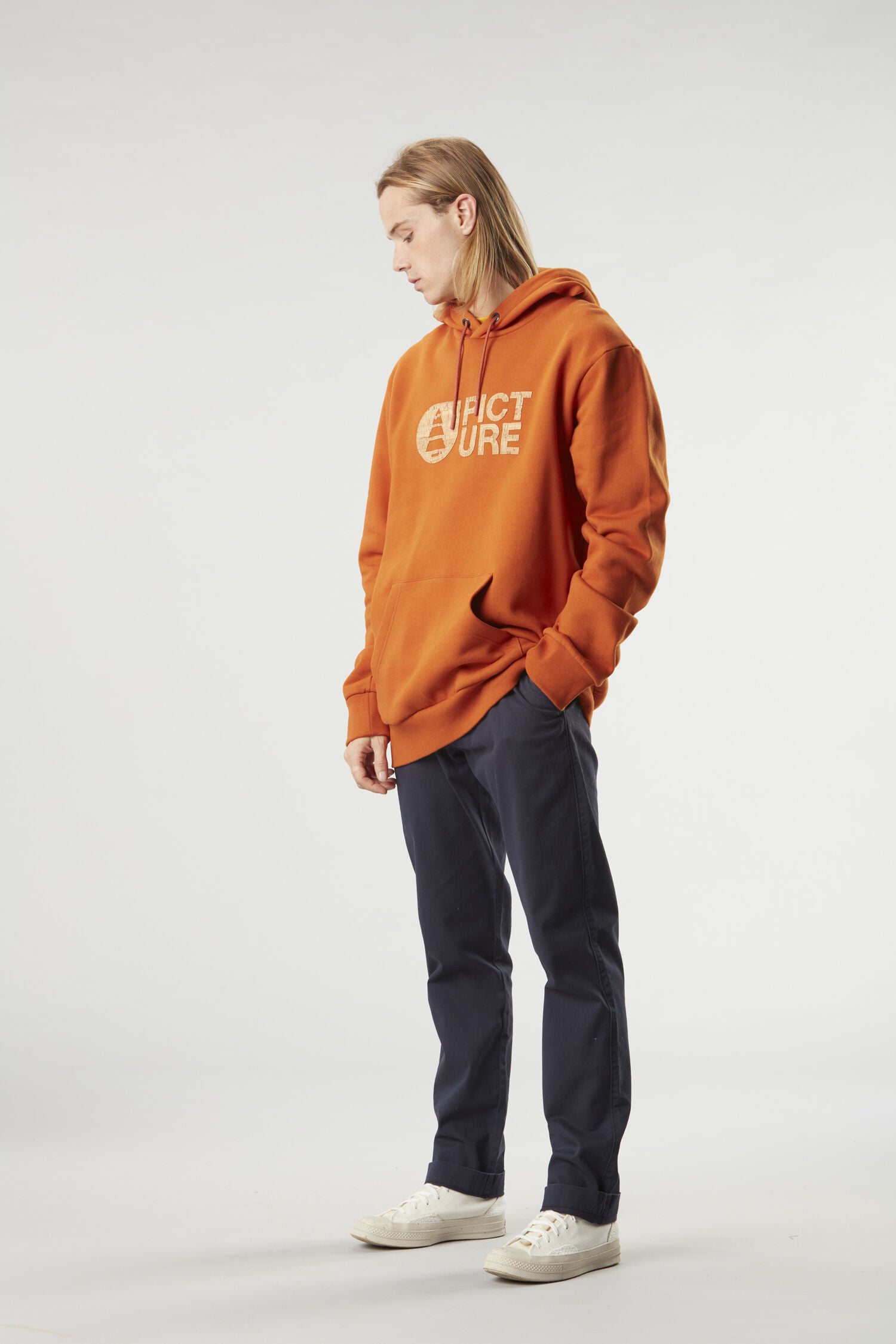 BASEMENT CORK HOODIE __color:Red_Clay#57