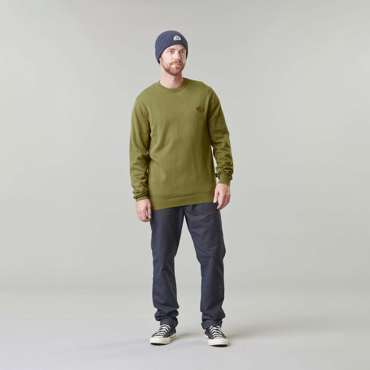 LYROK KNIT SWEATER __color:Army_Green#1