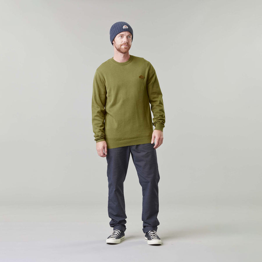 LYROK KNIT SWEATER __color:Army_Green#1