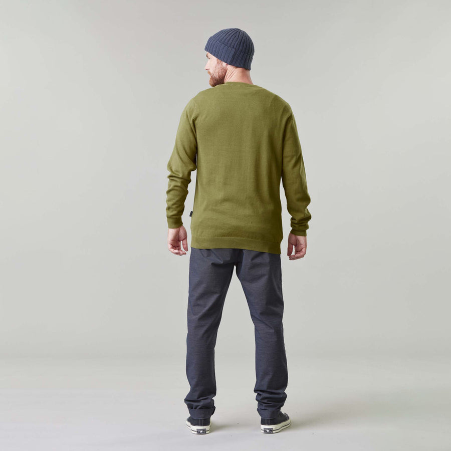 LYROK KNIT SWEATER __color:Army_Green#2
